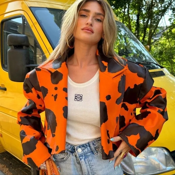 Jackets & Blazers - Autumn High Street Jacket For Women Faux PU Leather